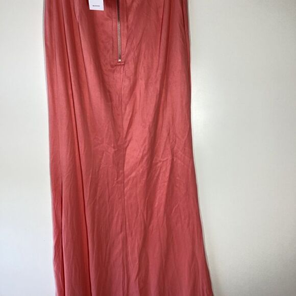 NWT Lovers + Friends‎ Anzen Gown In Orange Blush - Picture 7 of 12